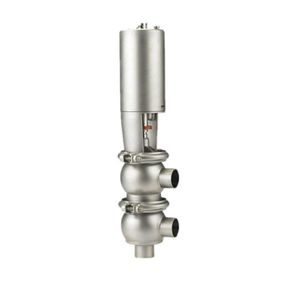 Sanitary Stainless Steel Auto Control Divert Valve for Food Industry