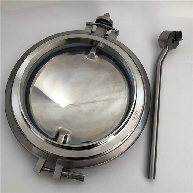 Hygienic Stainless Steel Manual Powder Butterfly Valve