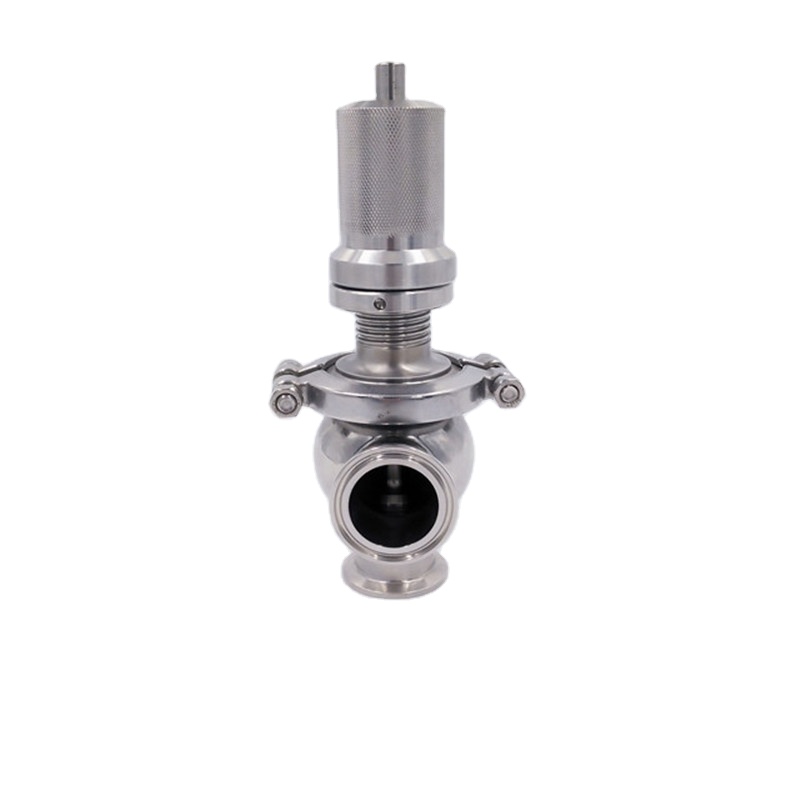 Sanitary Clamp Ends Safety Pressure Relief Valve -AISI304/316L
