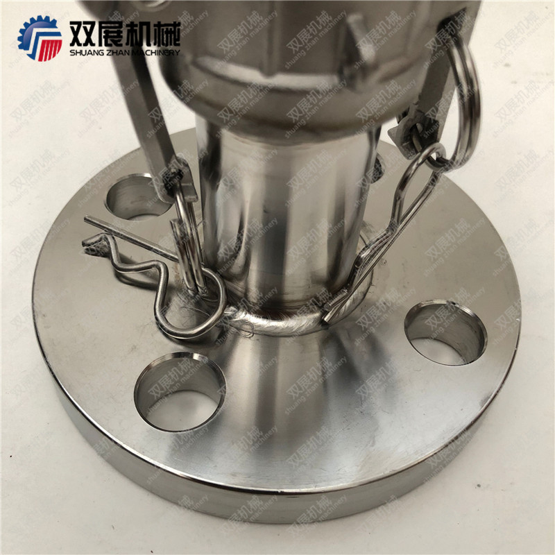 Sanitary ANSI 125 Flange X Camlock Female Adapter from China