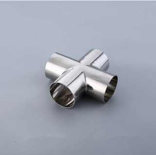 Sanitary SMS Weld Cross-Stainless Steel 304/316L