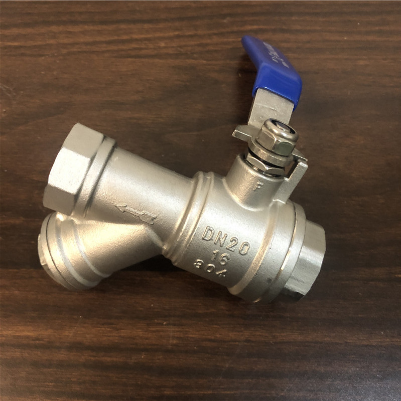 Ystrainer ball valve (2)