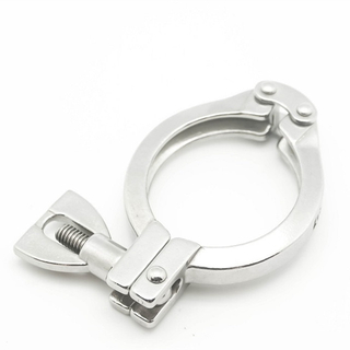 Sanitary Clamp Double Hinge Heavy Duty Stainless Steel SS304