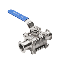 Stainless Steel ISO-KF Vacuum Ball Valve Full Bore Type