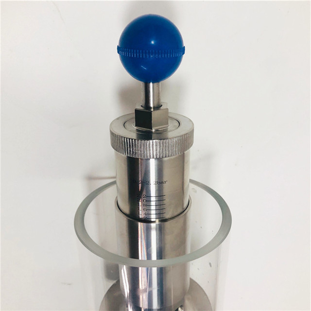 Stainless Steel 2.2 Bar Tri Clamp Bunging Valve Pressure Relief Valve 