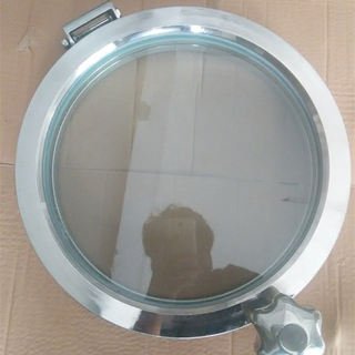 Sanitary Stainless Steel Top Sight Glass Manhole Cover for Mash Tun