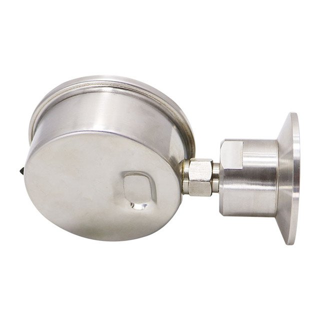 Sanitary 1.5in. Tri Clamp Diaphragm Pressure Gauge SS304 Stainless Steel 