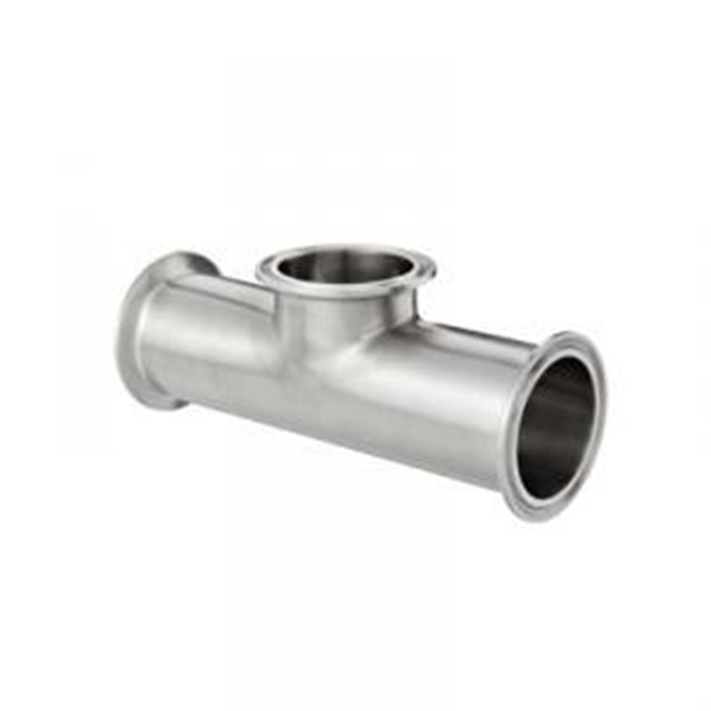 Sanitary Stainless Steel Tri-Clamp Instrument Tee 