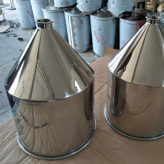 sanitary stainless steel hopper (4)