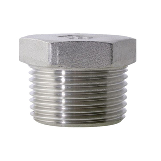 Stainless Steel Hexagon Plug 150LB Threaed Fitting