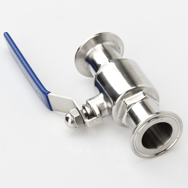 Sanitary Tri-clamp Manual Ball Valve Stainless Steel 304/316L
