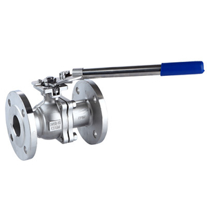 150# CF8M Flanged Ball Valves WOG Automaticlly Reset Handle
