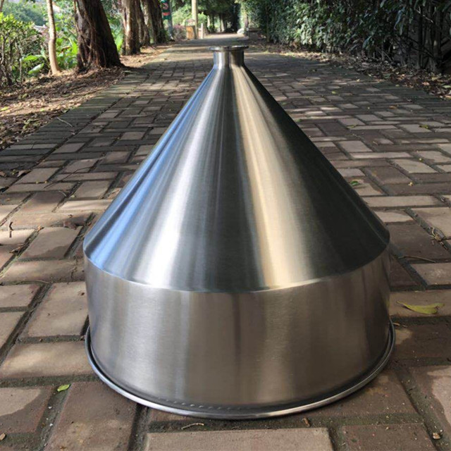 Food Grade Stainless Steel Tri Clamp Conical Hopper
