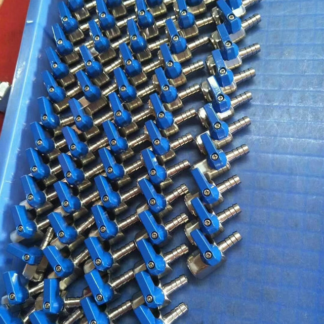 Stainless Steel Mini Ball Valve Female Threads to Hose Barb