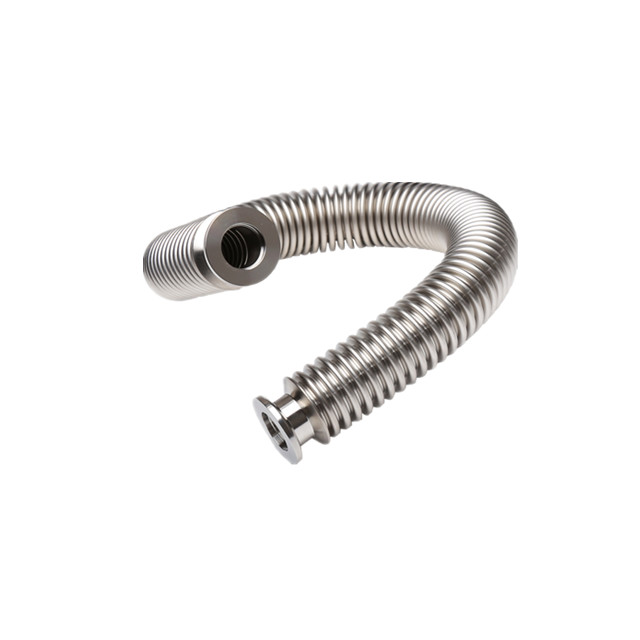 Sanitary Stainless Steel ISO-KF Thick Wall Metal Hose Vacuum Components