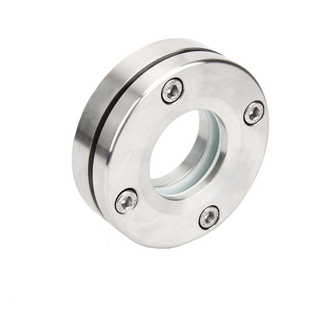 Sanitary Stainless Steel Round Tank Flanged Sight Glass