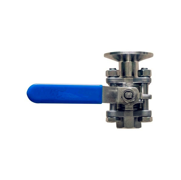 A flexible ball valve for home brew