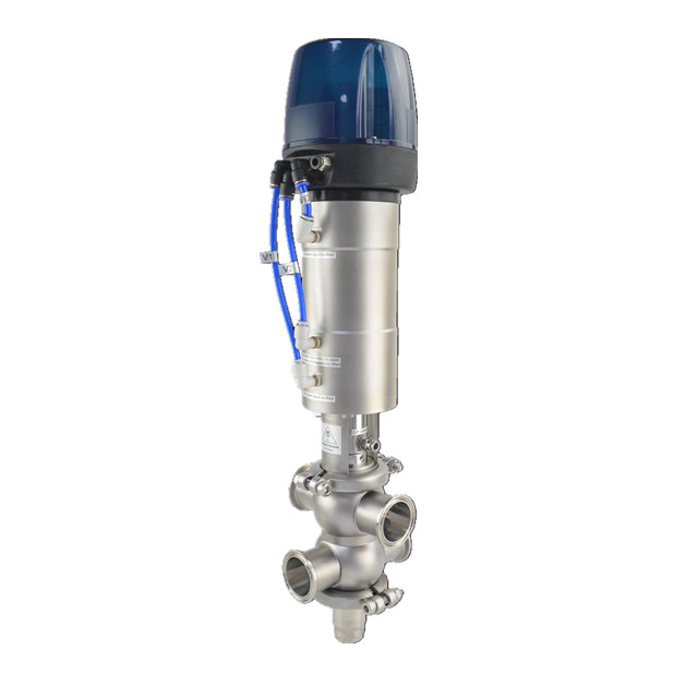new hygienic anti-mixing valve with cip cleaning 